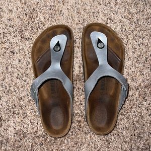 Women’s Silver Birkenstock